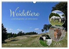 Weidetiere - Landschaftsgestalter seit Jahrhunderten (Wandkalender 2026 DIN A3 quer), CALVENDO Monatskalender Weidetiere - Landschaftsgestalter seit Jahrhunderten (Wandkalender 2026 DIN A3 quer), CALVENDO Monatskalender