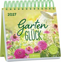 Cover Postkartenkalender Gartenglück 2027