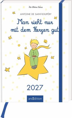 Cover Buchkalender Man sieht nur mit dem Herzen gut 2027