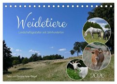 Weidetiere - Landschaftsgestalter seit Jahrhunderten (Tischkalender 2026 DIN A5 quer), CALVENDO Monatskalender Weidetiere - Landschaftsgestalter seit Jahrhunderten (Tischkalender 2026 DIN A5 quer), CALVENDO Monatskalender