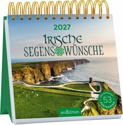 Cover Postkartenkalender Irische Segenswünsche 2027