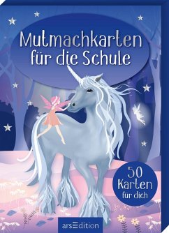Cover Mutmachkarten für die Schule - Einhorn