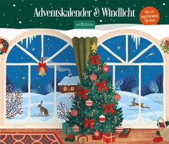 Cover Windlicht-Adventskalender Lichterglanz