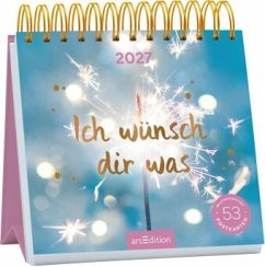 Cover Postkartenkalender Ich wünsch dir was 2027