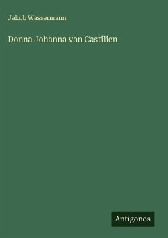 Cover Donna Johanna von Castilien
