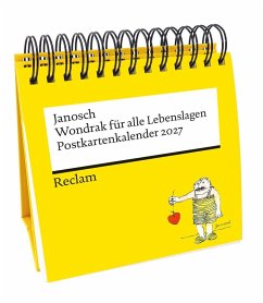 Wondrak für alle Lebenslagen. Postkartenkalender 2027 - Janosch