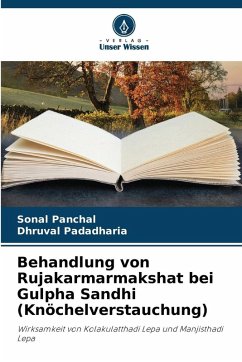Cover Behandlung von Rujakarmarmakshat bei Gulpha Sandhi (Knöchelverstauchung)