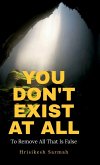 You Don't Exist at All You Don't Exist at All