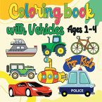 Coloring Book with Vehicles for Kids