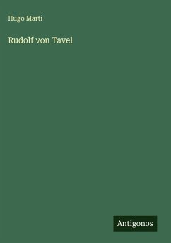 Cover Rudolf von Tavel