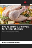 Lysine amino acid levels for broiler chickens