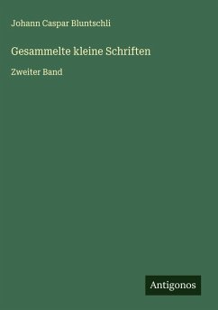 Cover Gesammelte kleine Schriften