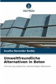 Umweltfreundliche Alternativen in Beton