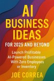 AI Business Ideas for 2025 and Beyond AI Business Ideas for 2025 and Beyond