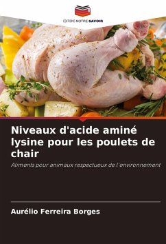 Cover Niveaux d'acide aminé lysine pour les poulets de chair