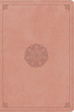 Cover ESV Compact Bible, Red Letter (Trutone, Blush Rose, Emblem Design)