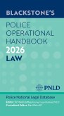 Blackstone's Police Operational Handbook 2026