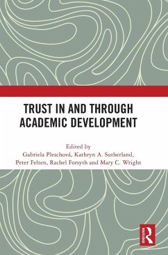 Cover Trust in and through Academic Development