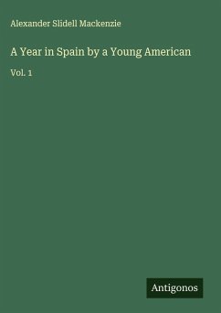 Cover A Year in Spain by a Young American