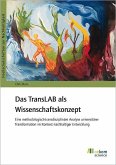 Das TransLAB als Wissenschaftskonzept Das TransLAB als Wissenschaftskonzept