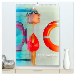 FREI SCHWIMMEN (hochwertiger Premium Wandkalender 2026 DIN A2 hoch), Kunstdruck in Hochglanz