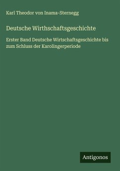 Cover Deutsche Wirthschaftsgeschichte