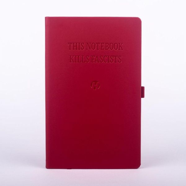 Red This Notebook Kills Fascists Lined Notebook Red This Notebook Kills Fascists Lined Notebook