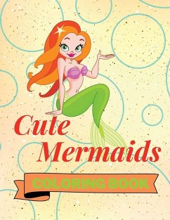 Cover Cute Mermaids Coloring Book