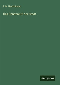 Cover Das Geheimniß der Stadt
