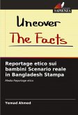 Reportage etico sui bambini Scenario reale in Bangladesh Stampa