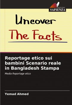 Cover Reportage etico sui bambini Scenario reale in Bangladesh Stampa