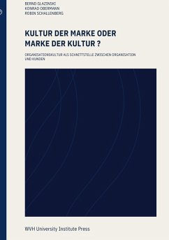 Cover Kultur der Marke oder Marke der Kultur
