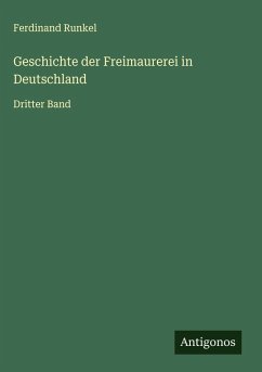 Cover Geschichte der Freimaurerei in Deutschland