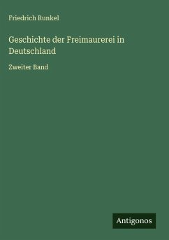 Cover Geschichte der Freimaurerei in Deutschland