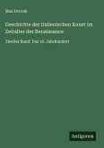 Geschichte der italienischen Kunst im Zeitalter der Renaissance