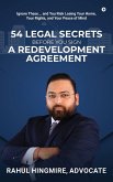 54 Legal Secrets Before You Sign a Redevelopment Agreement