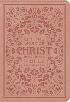 Cover ESV Applying the Gospel Study Bible for Women (Trutone, Blush Rose, Colossians 3:16 Design)