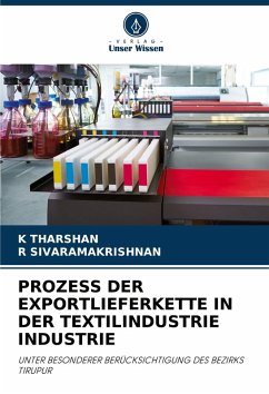 Cover PROZESS DER EXPORTLIEFERKETTE IN DER TEXTILINDUSTRIE INDUSTRIE
