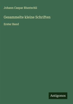 Cover Gesammelte kleine Schriften