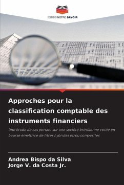 Approches pour la classification comptable des instruments financiers Cover Approches pour la classification comptable des instruments financiers