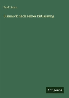 Cover Bismarck nach seiner Entlassung