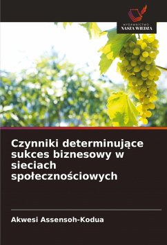 Cover Czynniki determinuj¿ce sukces biznesowy w sieciach spo¿eczno¿ciowych