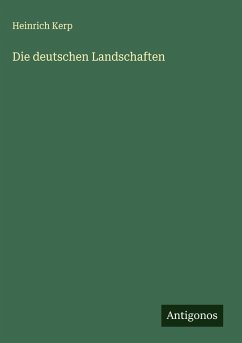 Cover Die deutschen Landschaften