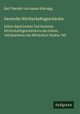 Deutsche Wirthschaftsgeschichte Deutsche Wirthschaftsgeschichte