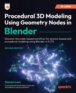Cover Procedural 3D Modeling Using Geometry Nodes in Blender (eBook, ePUB)