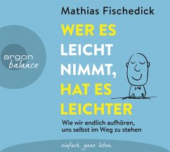 Cover Wer es leicht nimmt, hat es leichter  (Restauflage)