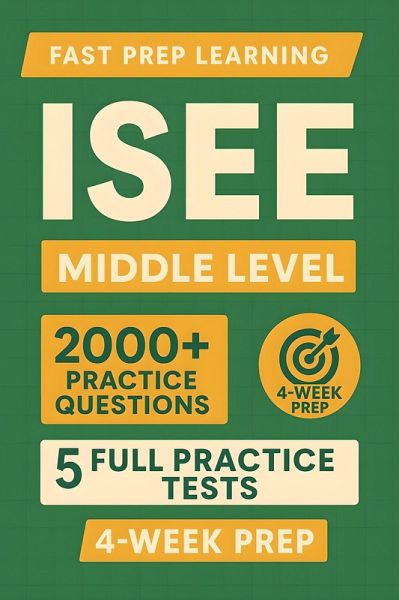 ISEE Middle Level (eBook, ePUB) ISEE Middle Level (eBook, ePUB)