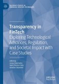 Transparency in FinTech (eBook, PDF)