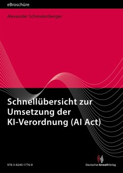 Cover Schnellübersicht zur Umsetzung der KI-Verordnung - eBroschüre (PDF) (eBook, PDF)