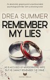 Remember My Lies: An absolutely gripping and unputdownable psychological thriller with a shocking twist (English Edition) (eBook, ePUB)